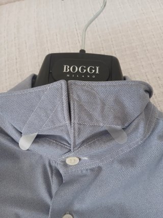 Boggi Milano Light Blue Shirt — Size S