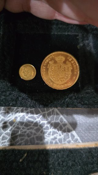 Moneda de Oro 25 Pesetas España