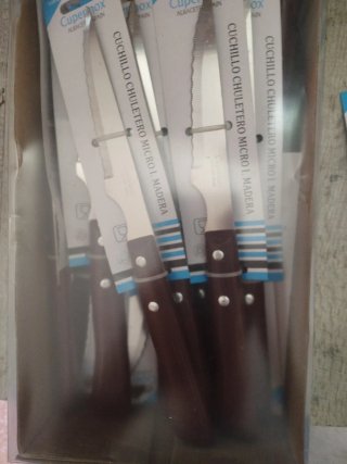Set 20 Cuchillos Chuleteros Cuperinox