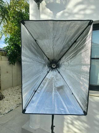 2 Focos Fotografía con Trípodes
