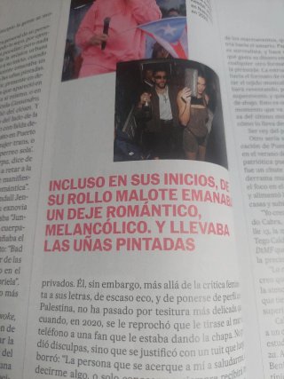 Revista de El Pais: EL MUNDO DE BAD BUNNY