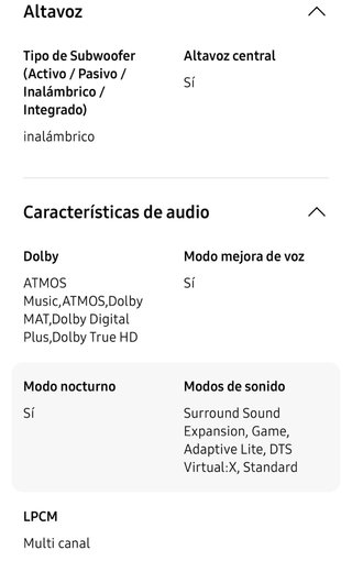 Barra Sonido Samsung HW-Q60C con Subwoofer