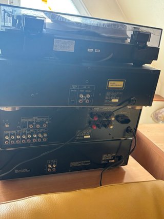Equipo Sonido Sony Vintage: Amplificador, CD, Cass