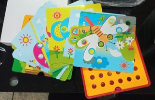 Juego Didáctico Infantil Piezas Colores