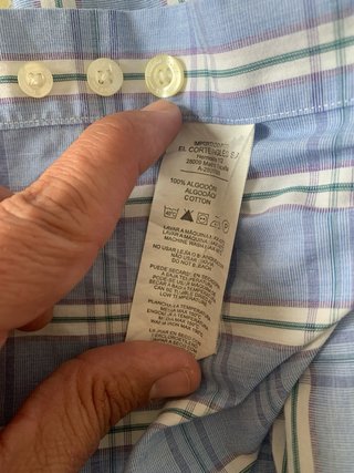 Camisas caballero manga larga T/4