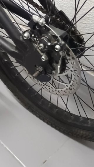 Bicicleta BMX Moma 360 Freestyle Negra