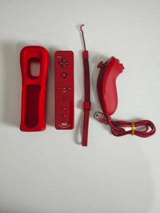 Nintendo WII Rossa Ed New Super Mario Bros Completa