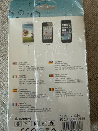 Cargador USB Apple 3 en 1