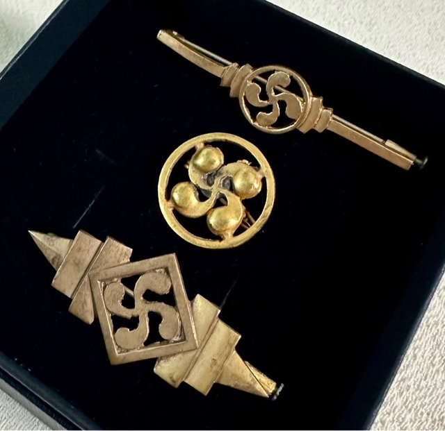 Lauburus, Gudaris Vascos, 3 Emblemas.