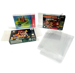 10x Fundas protettive PET per giochi N64