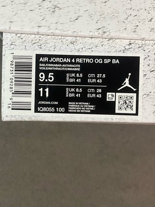Jordan 4 Retro brick after brick