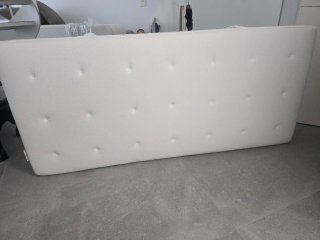 Base Cama Canapé Tapizado + Colchón IKEA 90×200 cm