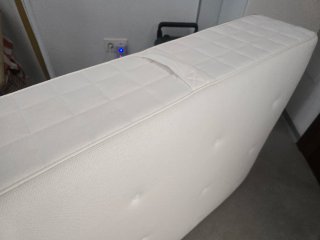 Base Cama Canapé Tapizado + Colchón IKEA 90×200 cm