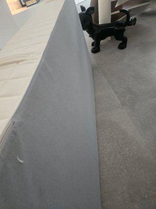 Base Cama Canapé Tapizado + Colchón IKEA 90×200 cm