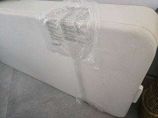 Base Cama Canapé Tapizado + Colchón IKEA 90×200 cm
