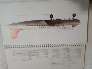 Libro 50 anni swissAir collezione aerei swiss air