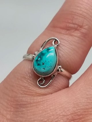 Anillo Plata 925 Turquesa