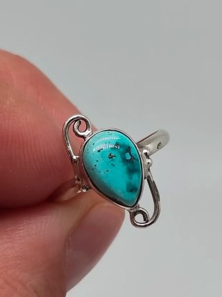Anillo Plata 925 Turquesa
