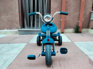 Triciclo infantil azul