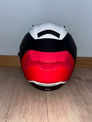 Casco Moto Integral ORIGINE - ECE Blanco y Rojo
