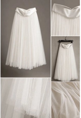 Vestido de Novia Blanco Talla Única
