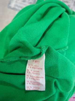 Polo Lacoste donna verde