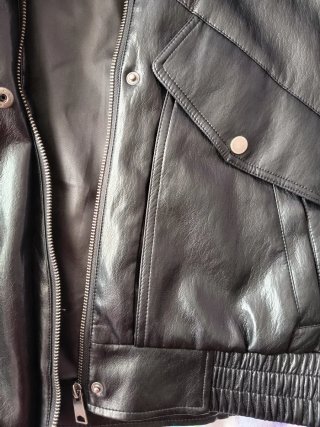 Chaqueta Stradivarius Negra Talla XS