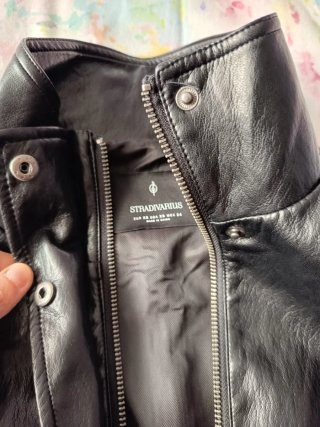 Chaqueta Stradivarius Negra Talla XS