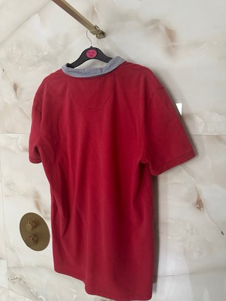 Polo Celio Talla XL Hombre Rojo