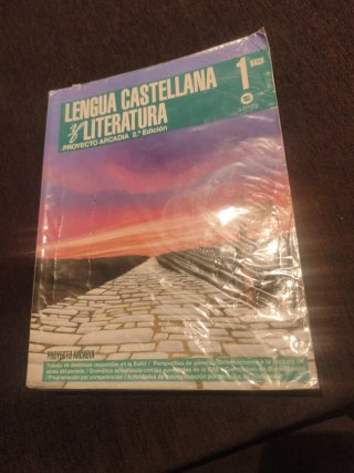 Lengua castellana y literatura, 1 BACH.