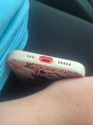 Funda para móvil con diseño floral