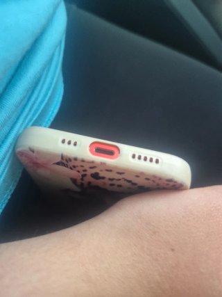 Funda para móvil con diseño floral