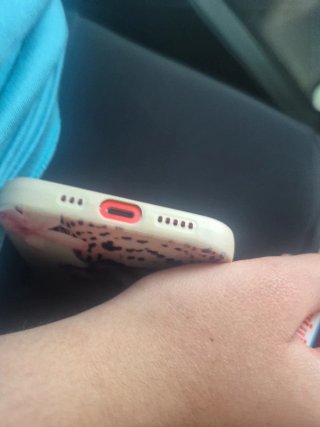 Funda para móvil con diseño floral