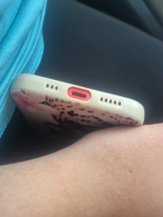 Funda para móvil con diseño floral