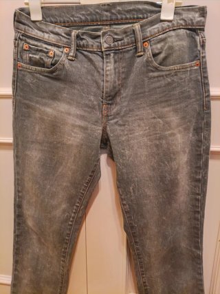 Levis 511 lavado al ácido, estilo vintage W30. L32
