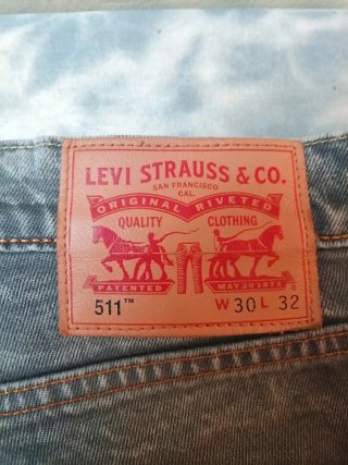 Levis 511 lavado al ácido, estilo vintage W30. L32