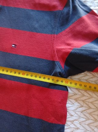 Polo Tommy Hilfiger Talla M Rayas