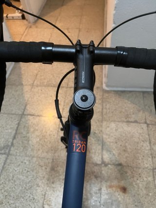 Bicicleta Triban RC120 Azul