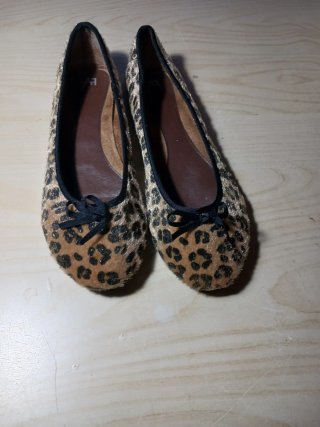 Bailarinas Mujer Beige Marrón