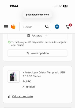 Ordenador gaming creado