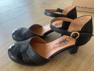 Zapatos Fly London negros talla 38