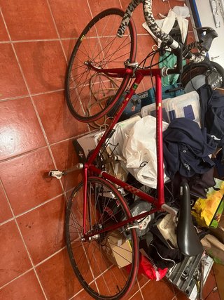 Bicicleta Carretera BH Roja