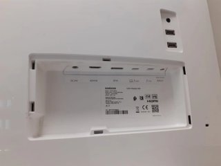 Monitor Samsung Curvo 34 Plata y blanco