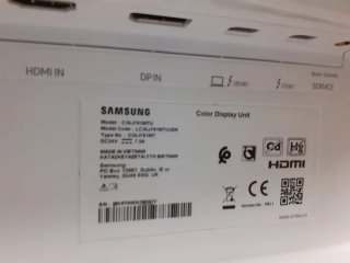 Monitor Samsung Curvo 34 Plata y blanco