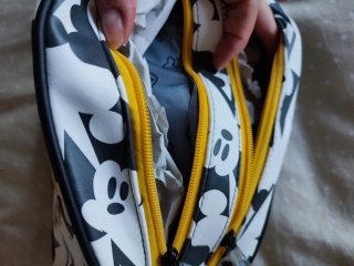 Neceser Mickey Mouse Disney Negro y Blanco