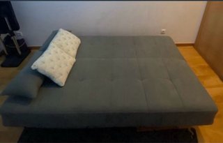 Sofá Cama Clic Clac 3 Plazas Azul