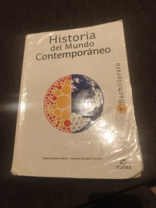 Historia del mundo contemporáneo 1o bachillerato