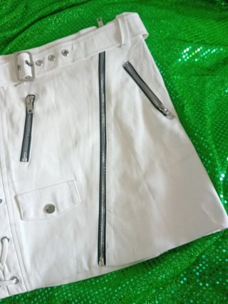 Minifalda Piel Talla XS