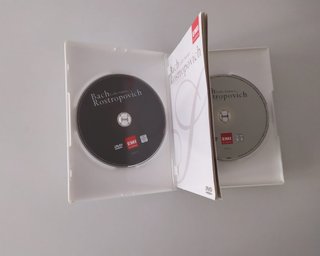 DVD Bach - Cello Suites - Rostropovich