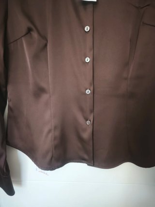 Blusa Stradivarius Marrón, Talla L